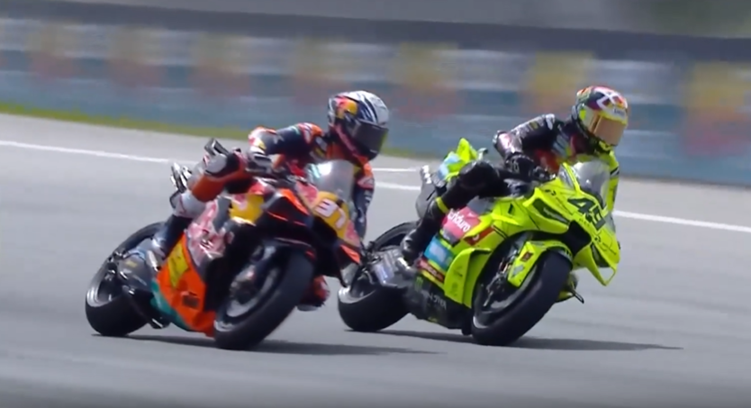 Witness Fabio Giannantonio's race-winning overtake