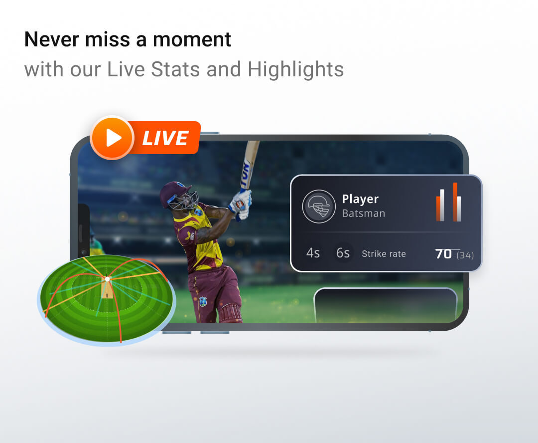 Watch Live Cricket Streaming, Live Scores, Highlights and Videos, Stats, News and Tips FanCode