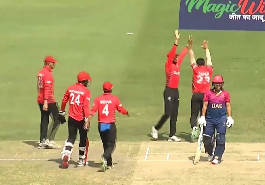 Canada Beat United Arab Emirates by 3 Wickets