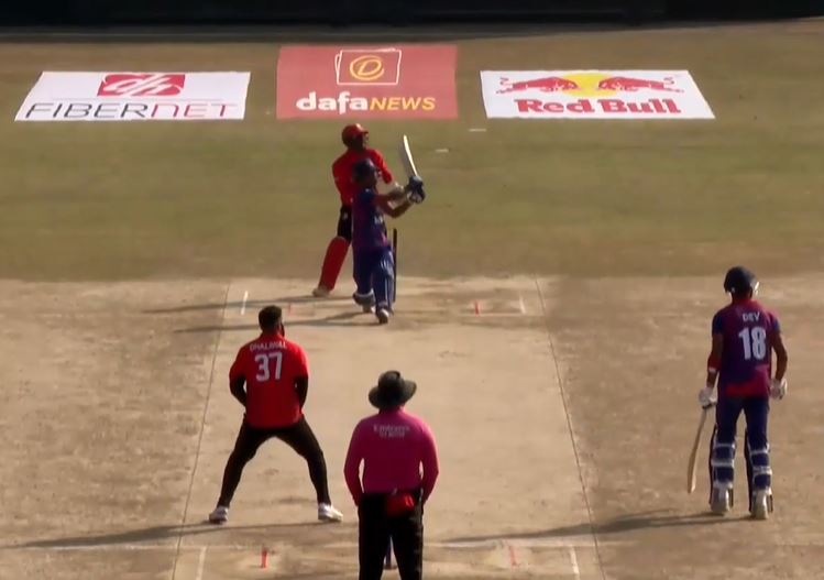 Sublime Rohit Paudel Unleashes on Canada with 87