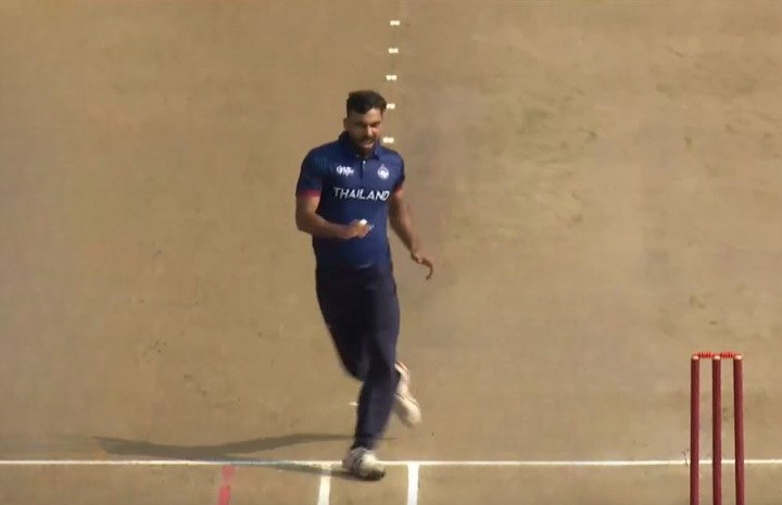 Mukesh Thakur's 4-fer decimates Singapore