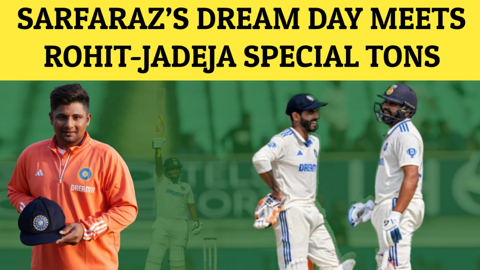Sarfaraz Shines on Debut: Day 1 Highlights, Rajkot Test!