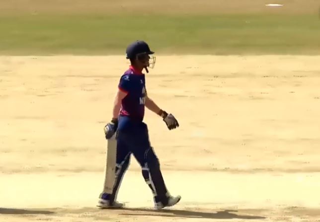 Nepal vs Netherlands: Rohit Paudel's 50 off 36