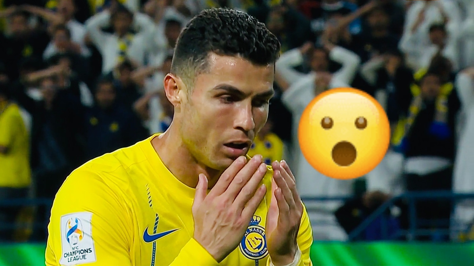WOW! Ronaldo Misses Sitter From 3 Yards