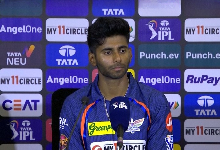 Mayank Yadav Shows His Delight Following His Brilliant Debut for LSG in IPL