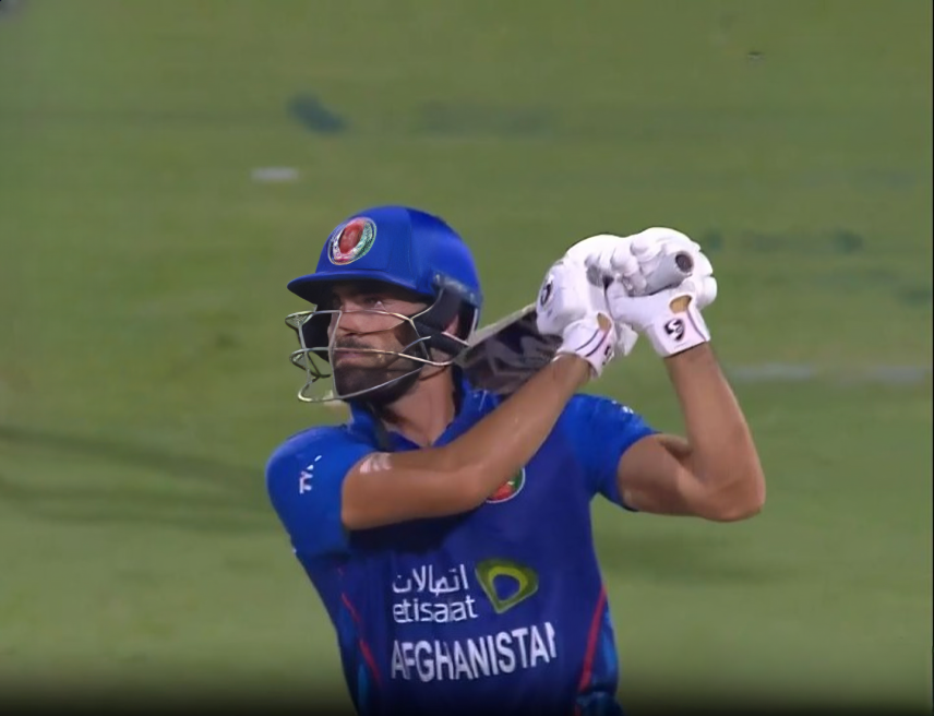 3rd T20I: Ibrahim Zadran's 72* off 51