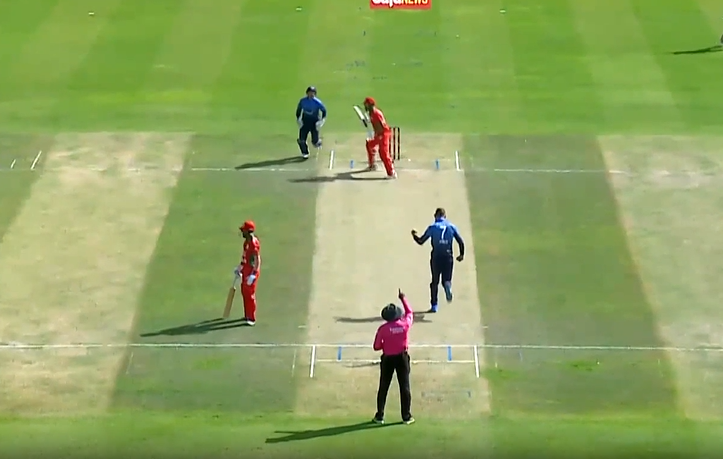 2nd T20I: Gerhard Erasmus's 3 for 7