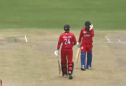 United Arab Emirates vs Bahrain: Imran Anwar's 60 off 22