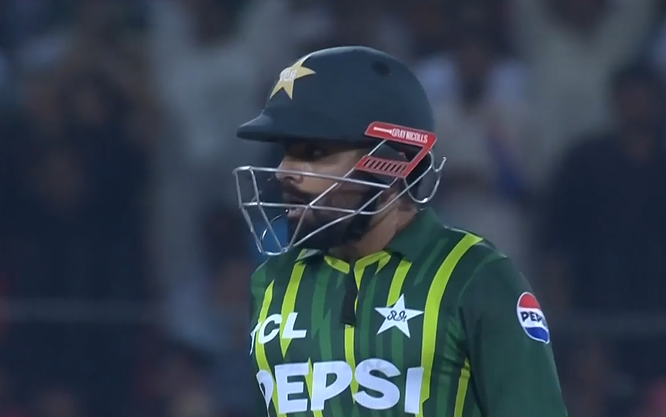 5th T20I: Babar Azam's 69 off 44