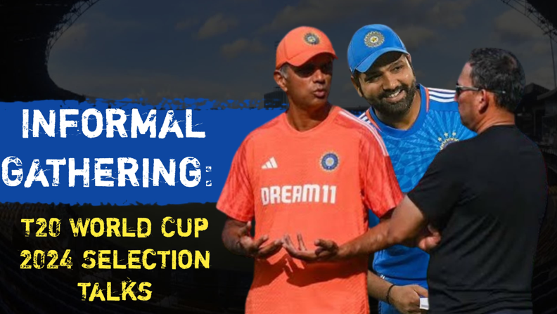 Crucial T20 WC Talks: Sharma, Dravid, Agarkar