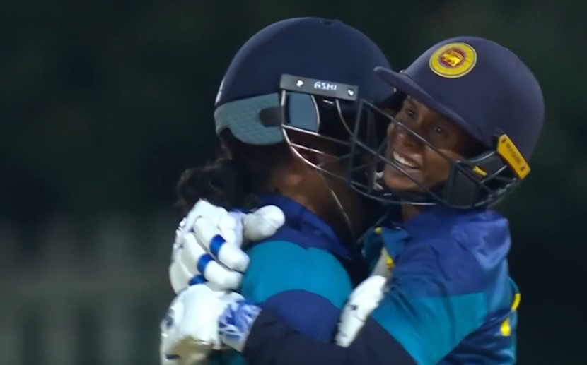 HISTORY MADE! Sri Lanka chase 300+ in women's ODI