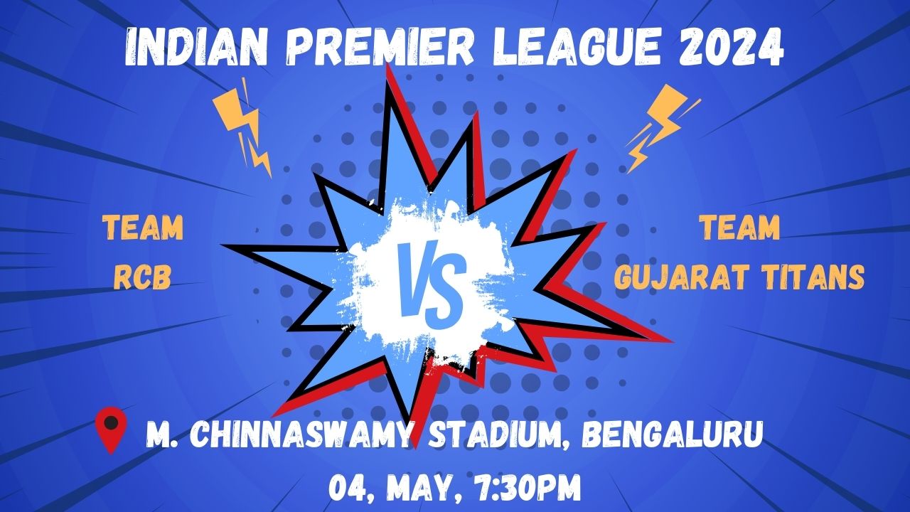 Match 52: Royal Challengers Bengaluru vs Gujarat Titans | Fantasy Preview