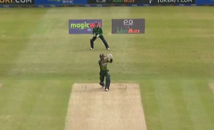 3rd T20I, Pakistan Innings: All fours