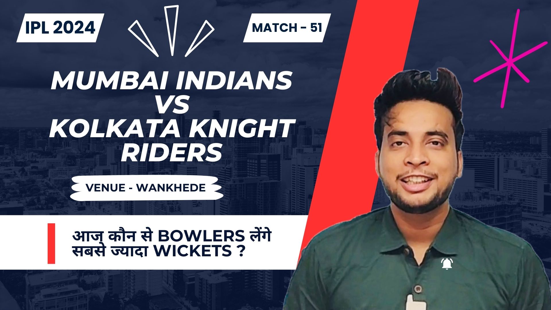Match 51: Mumbai Indians vs Kolkata Knight Riders | Fantasy Preview