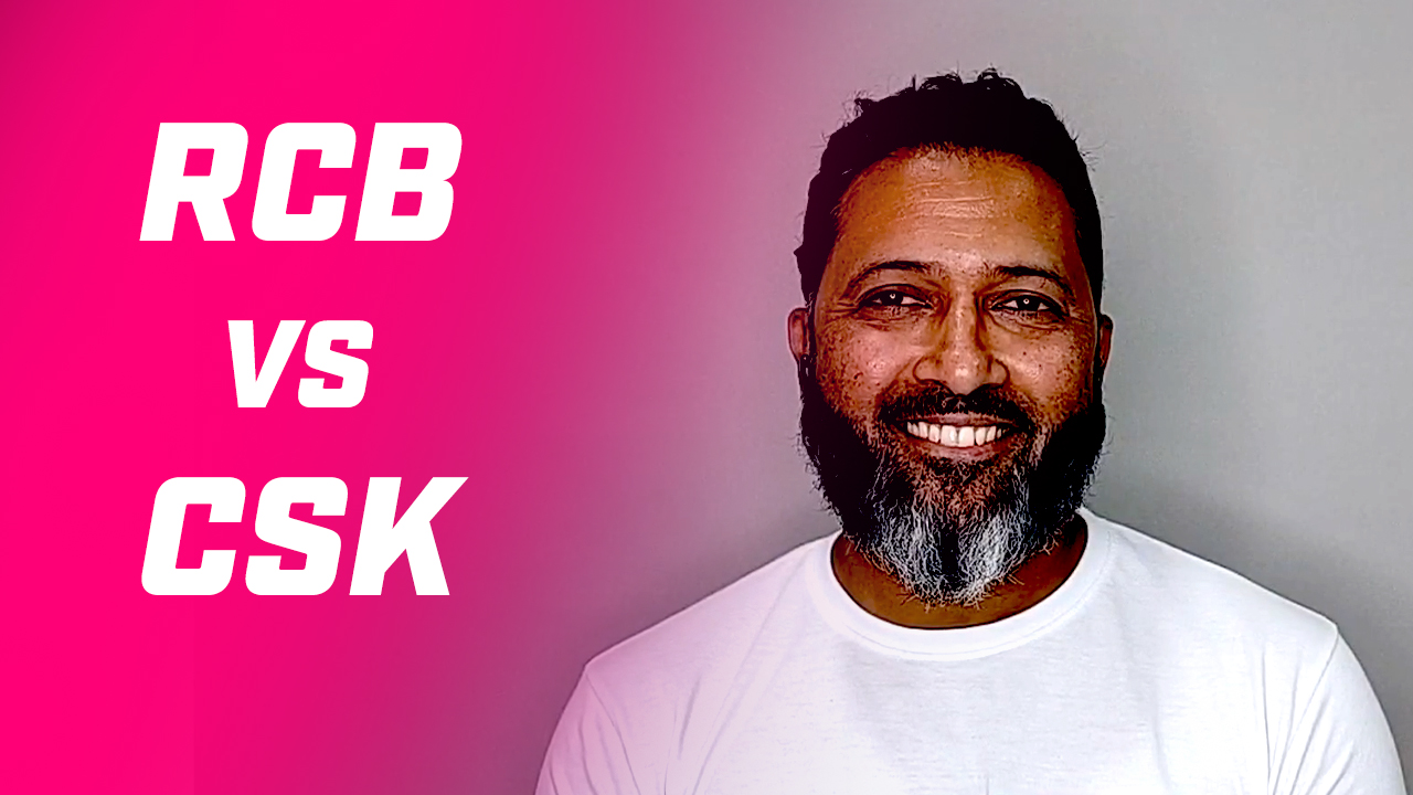 RCB vs CSK: Prediction time with Wasim Jaffer