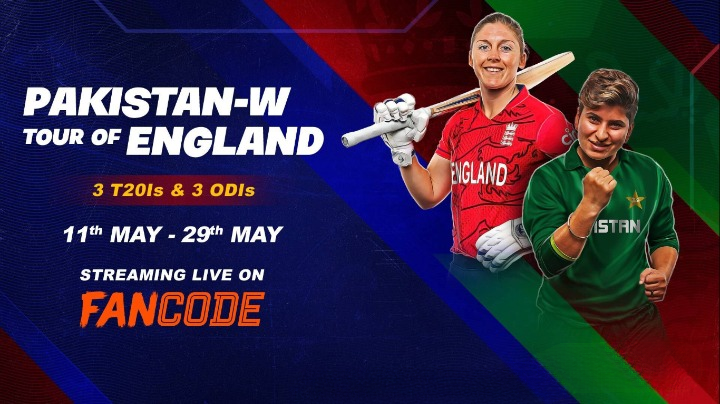 Pakistan Women's tour of England 2024: Live on FanCode