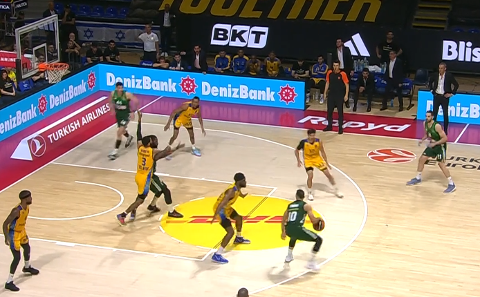 95-88! Panathinaikos outplay Maccabi Tel Aviv