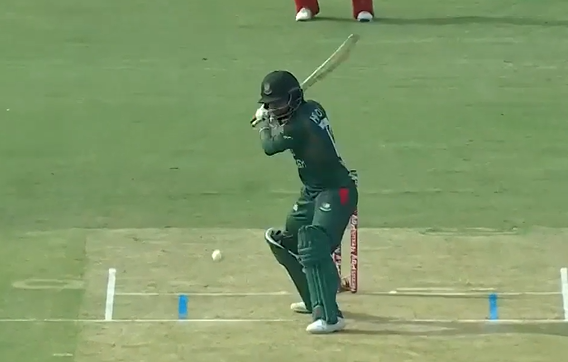 3rd T20I, Bangladesh Innings: All fours