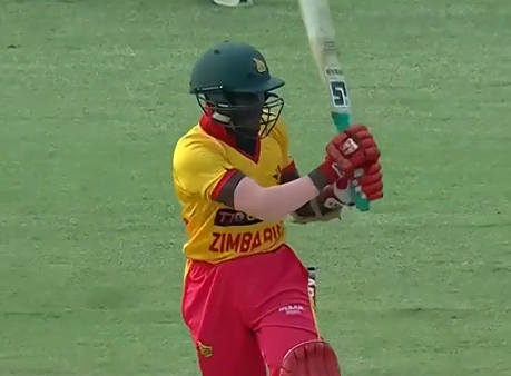 3rd T20I, Zimbabwe Innings: All fours