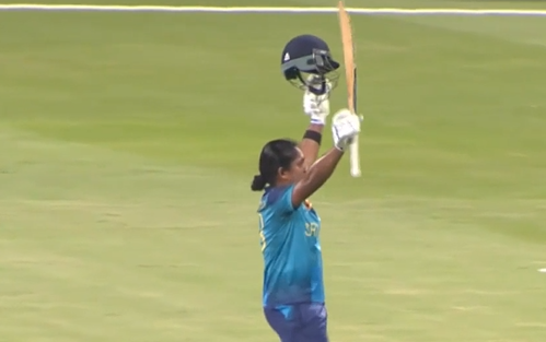 Athapaththu Unleashed! Watch her record-breaking hundred!
