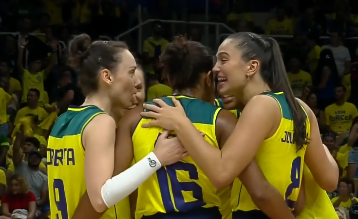 M4: Brazil 3-1 Canada | Women’s VNL 2024