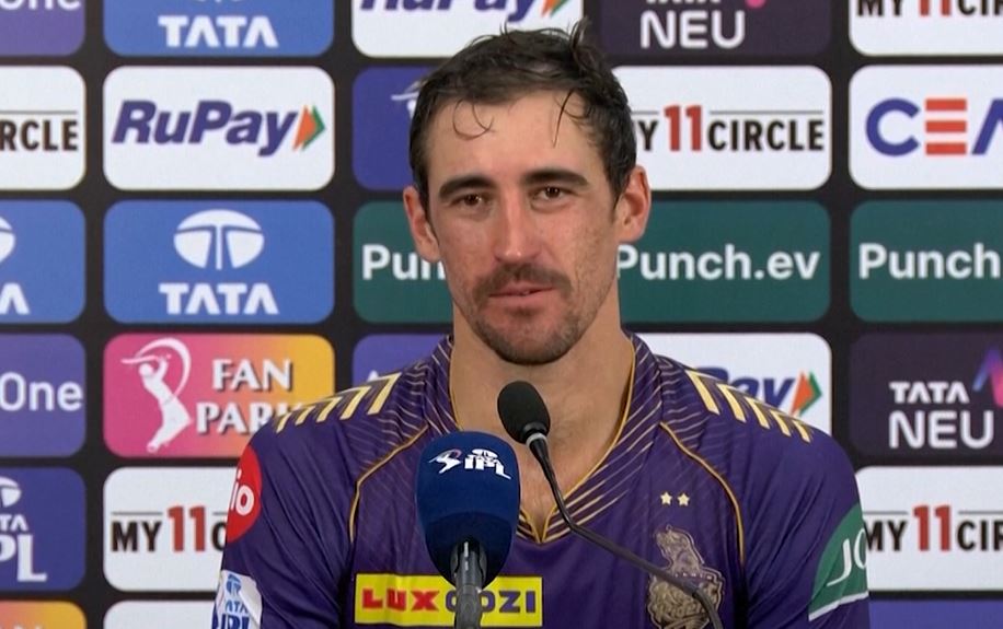 First win for KKR here since 2013 and it's fantastic: Starc