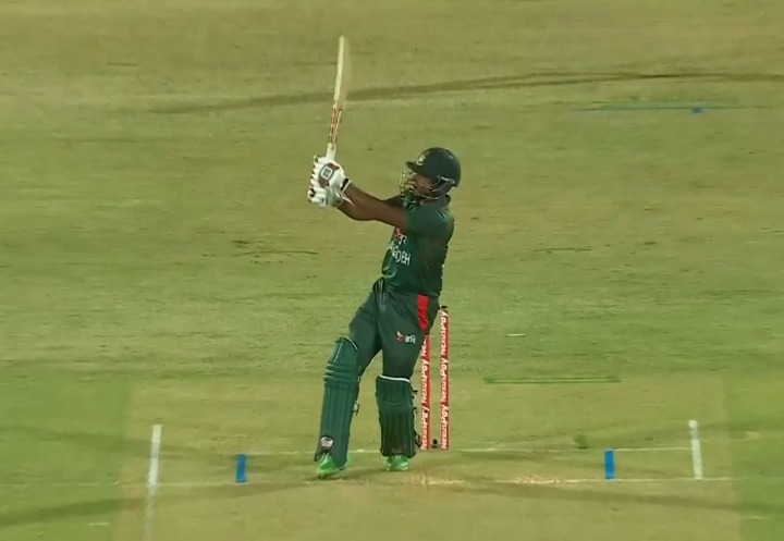 1st T20I: Tanzid Hasan's 67* off 47