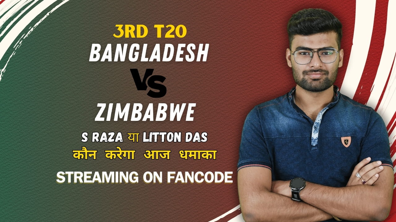 3rd T20I: Bangladesh vs Zimbabwe | Fantasy Preview