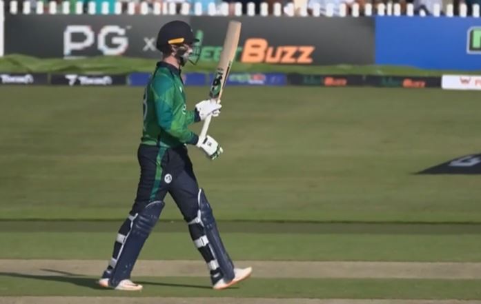 1st T20I: Andy Balbirnie's 77 off 55