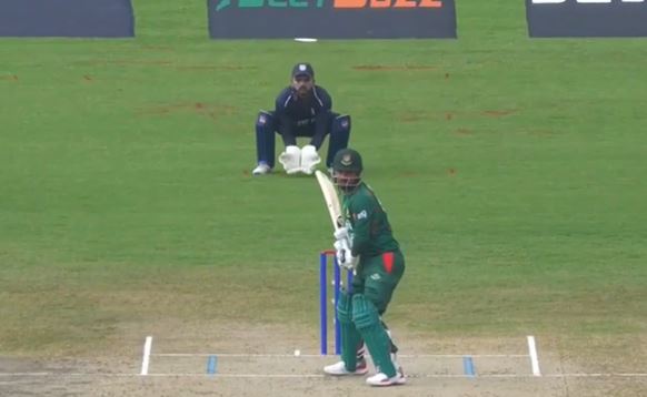 1st T20I, Bangladesh Innings: All sixes