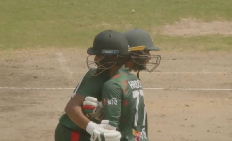 1st T20I: Towhid Hridoy's 58 off 47